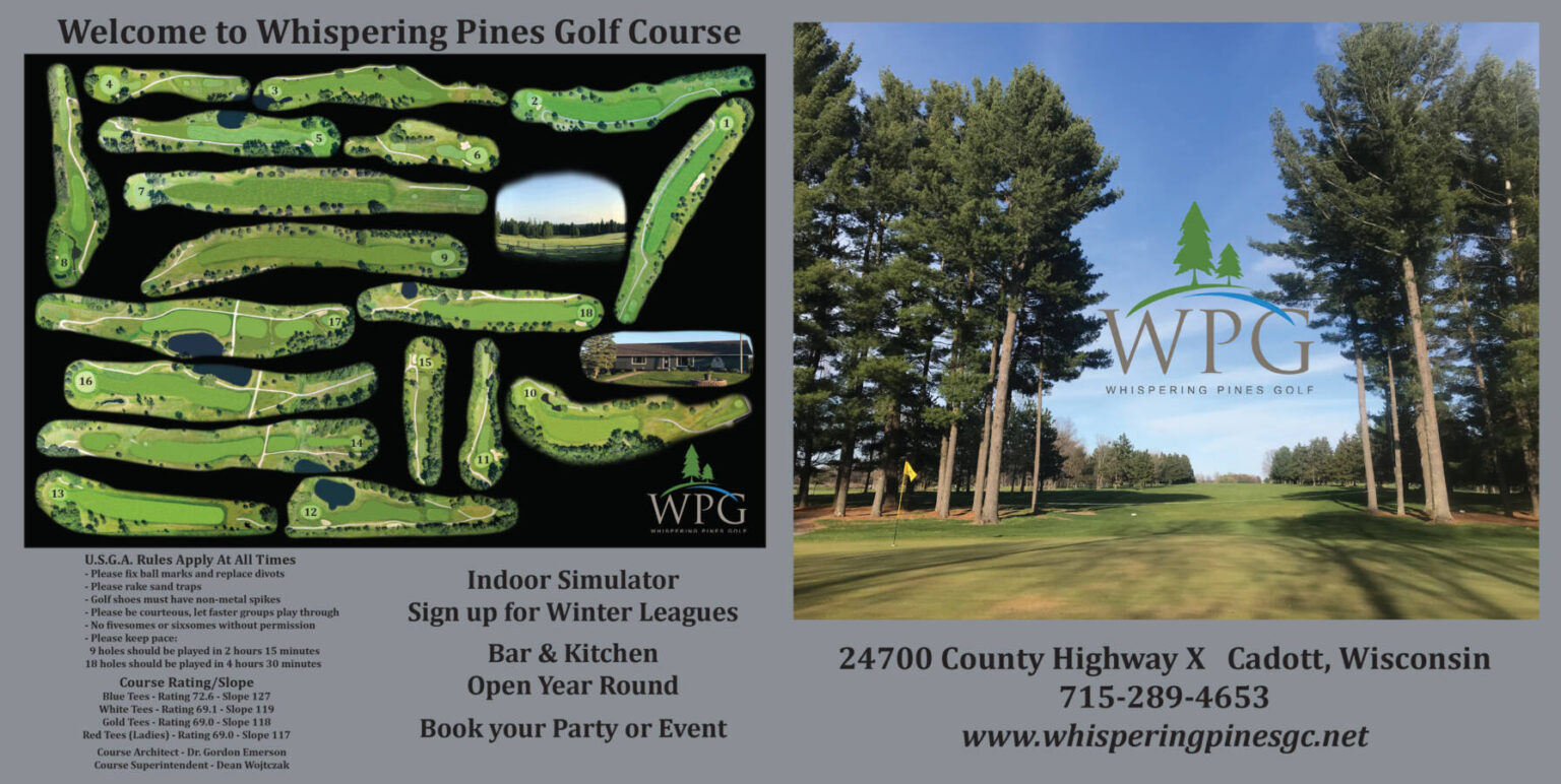 Golf Course Near Eau Claire WI Whispering Pines Golf Course Golf Course Near Eau Claire WI Whispering Pines Golf Course